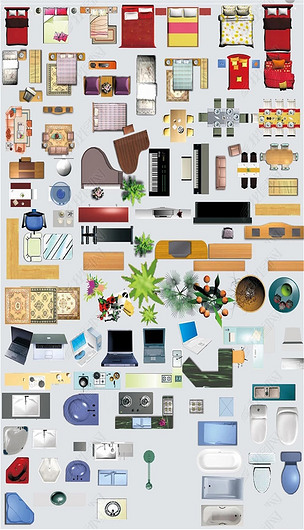 解鎖靈感 詳解18296893號(hào)室內(nèi)設(shè)計(jì)彩色平面圖PSD分層文件的價(jià)值與應(yīng)用